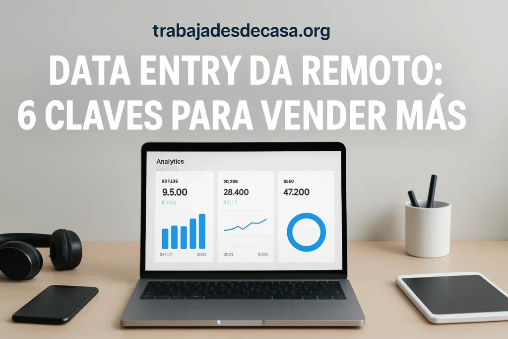 Data entry da remoto: 6 claves para vender mas