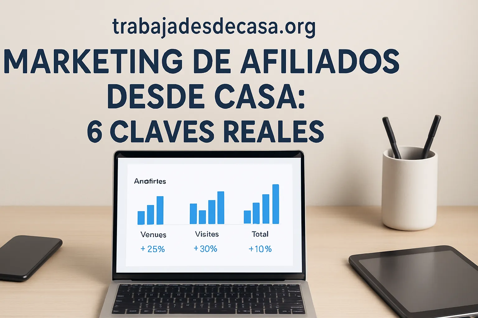 Marketing de afiliados desde casa: 6 claves reales