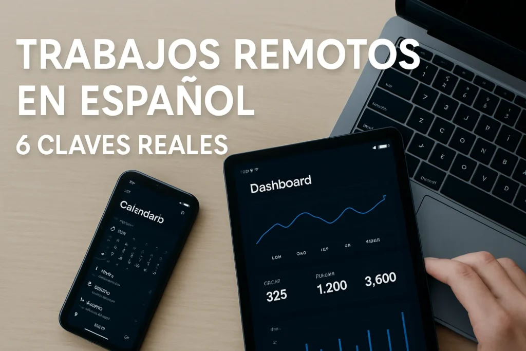 Trabajos remotos en español: 6 claves reales
