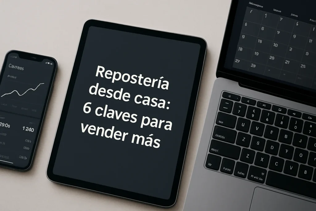 Reposteria desde casa: 6 claves para vender mas