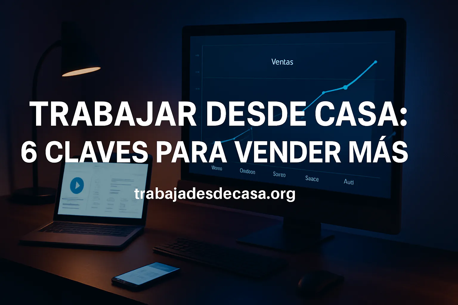 Trabajar desde casa: 6 claves para vender mas