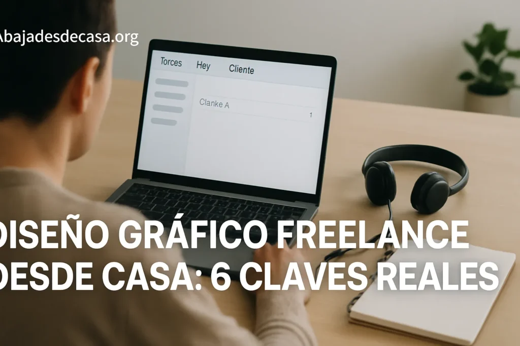 Diseno grafico freelance desde casa: 6 claves reales